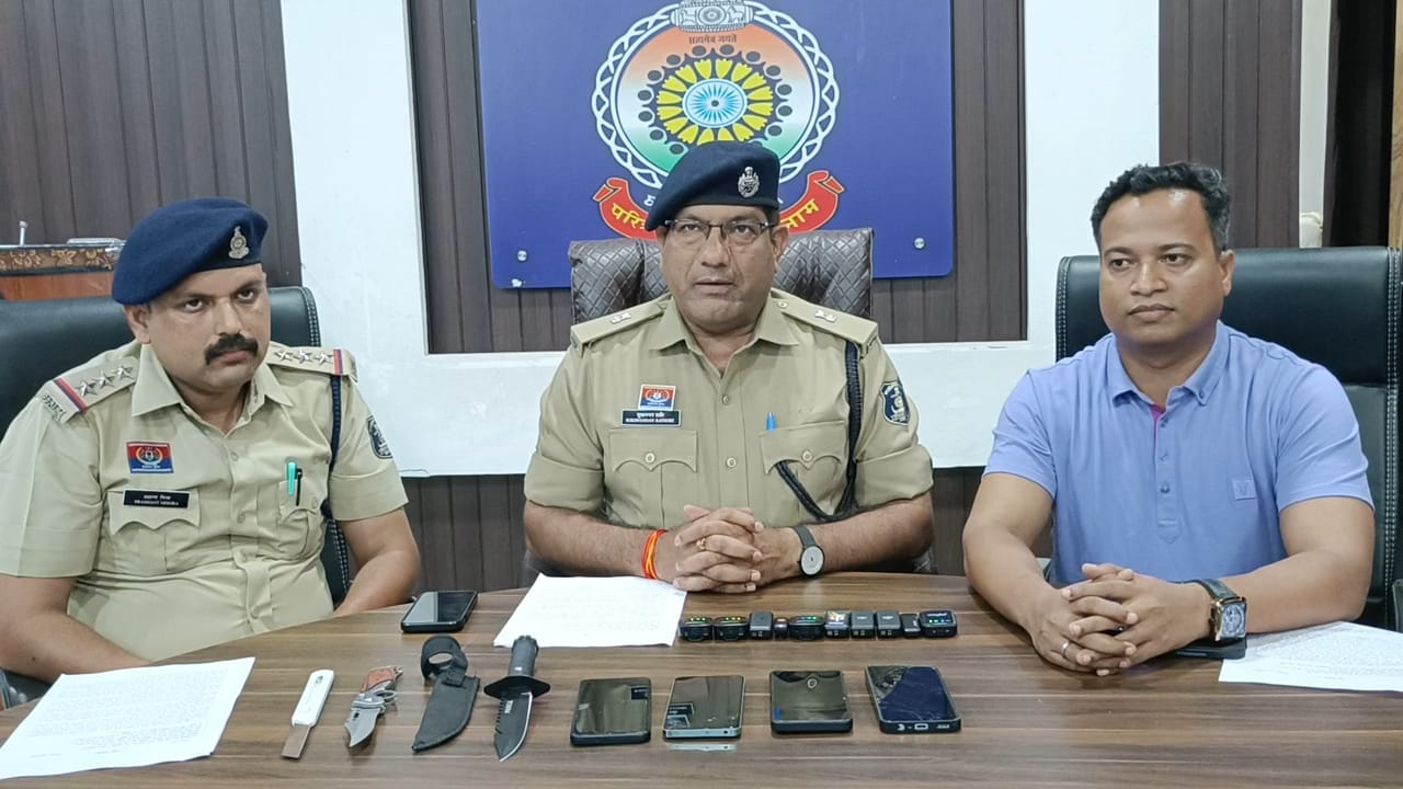 दुर्ग पुलिस का बड़ा खुलासा: लूटपाट करने वाला गिरोह दबोचा गया